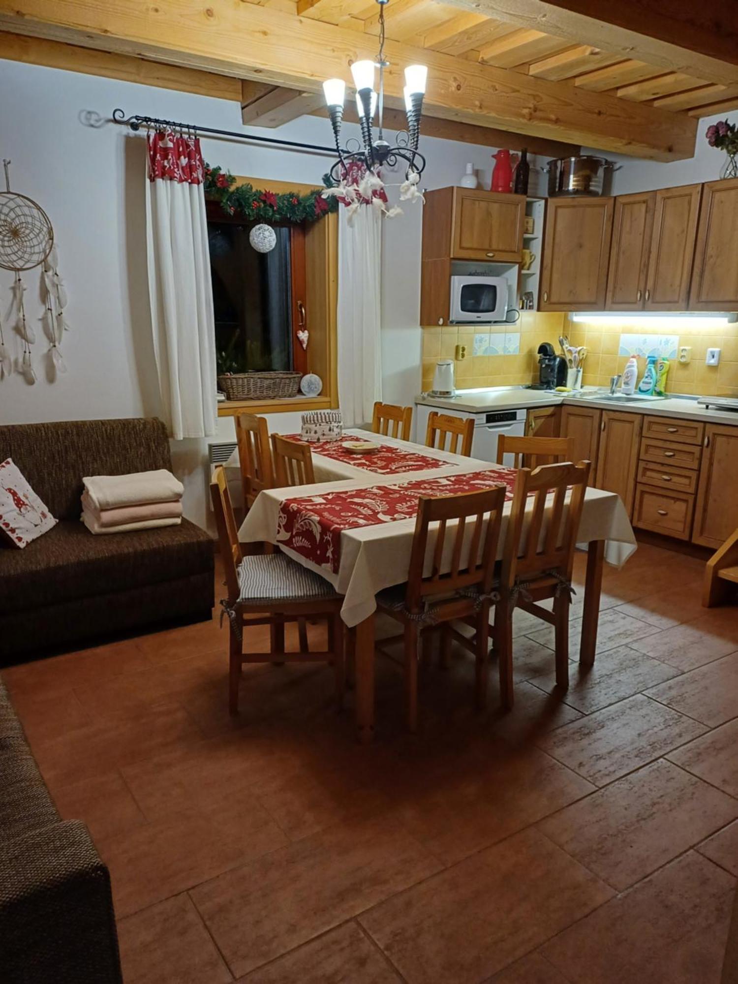Drevenica Zapadne Tatry S Kupacou Kadou A Krbom Žiar Exterior foto